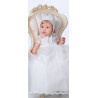 Ivory Chistening Gown from Sarah Louise style 001095s