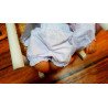 White and Pink 3 pcs Baby Girl Outfit style 64JTC-819