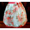 Lovely Ivory/Pink Special Occasion Girl Dress with Bonnet Style 0614