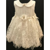 Couche Tot Baby Christening/Special Occasion Dress with Matching Headband 123056