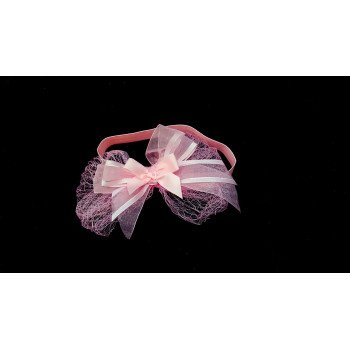 Pink Christening/Special Occasion Headband Style HB-06