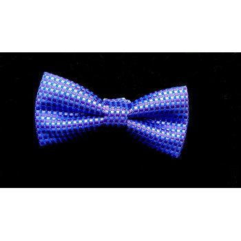Bow Tie and Pocket Square in Purple style Bow00