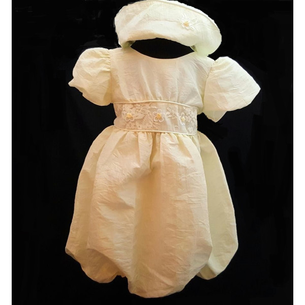 Lovely Ecru Christening/Special Occasion Dress style AX02