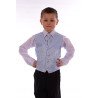 Boys Blue 4 Piece Pageboy Waistcoat Set style Ricardo01