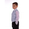 Boys Blue 4 Piece Pageboy Waistcoat Set style Ricardo01