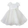 Lovely Ivory Special Occasion/Ceremonial Ballerina Length Dress - Style 070112