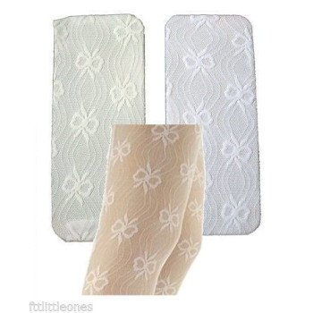 Lace Christening/Special Occasions Ivory Tights Style CRW12
