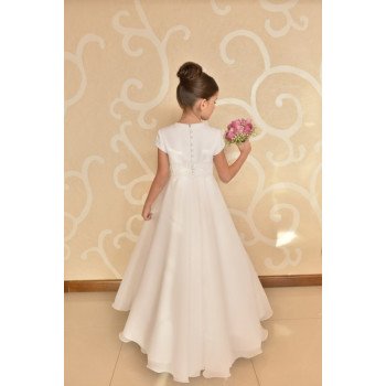 Elegant Simple Communion Dress style J3