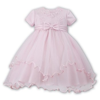 Sarah Louise Pink Ballerina Length Flower Girls/Special Occasions Dress Style 070055-2