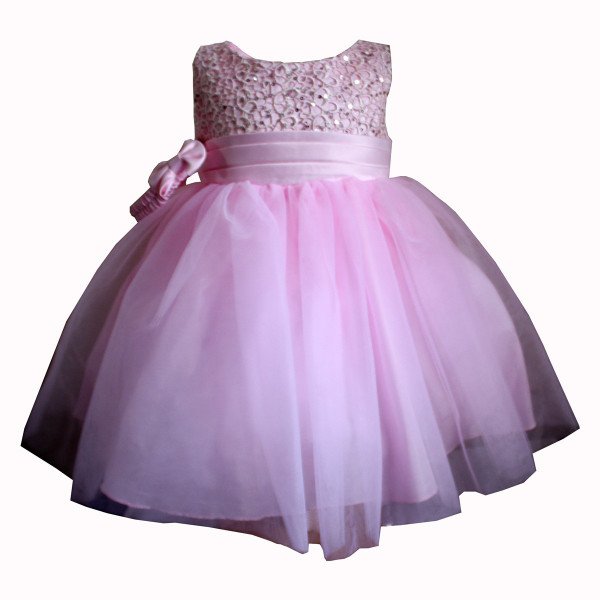 Pink Sevva Baby Flower Girls/Special Occasions Dress Style PC1025 Pink Sevva Baby Flower Girls/Special Occasions Dress Style PC1025