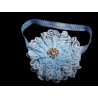 Blue Handmade Christening/Special Occasion Headband Style 207