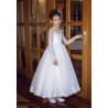 Handmade Long Sleeves First Holy Communion Dress Style B08
