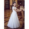 Elegant Simple First Holy Communion Dress Style B09