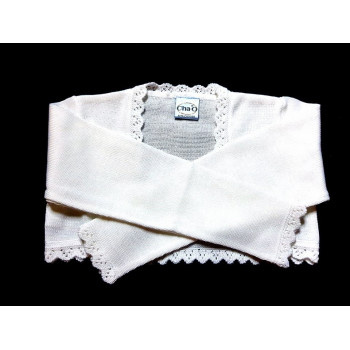 Lovely First Holy Communion/Flower Girls/Special Occasion White Bolero Style 6292-V18