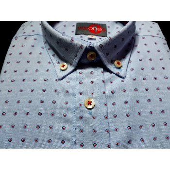 Blue/Red Boys First Holy Communion/Special Occasion Shirt Style 10-06075