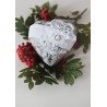 Velour White Christening/Special Occasion Headband Style MAYA WHITE