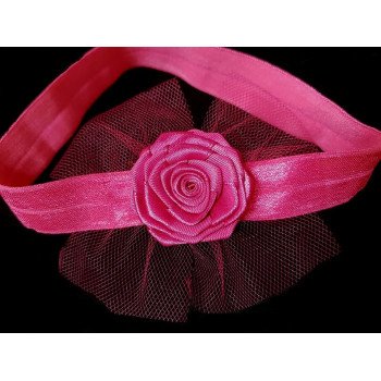 Pink Christening/Special Occasion Headband Style 180