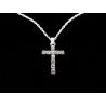 Silver First Holy Communion Necklace with Cross Style NECKLACE002