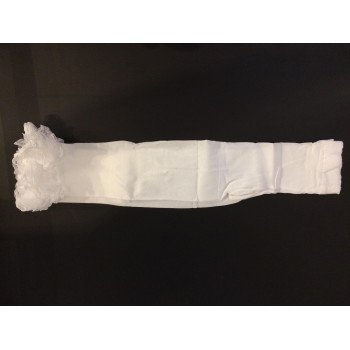 White Christening/Special Occasion Footless Frill Tights
