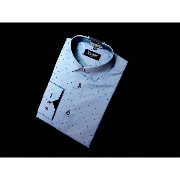 Blue/Navy/Red Confirmation/Special Occasion Shirt Style SHIRT NO.8 Blue/Navy/Red Confirmation/Special Occasion Shirt Style SHIRT NO.8