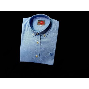 Blue/White First Holy Communion/Special Occasion Shirt Style 10-06076