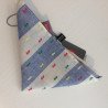 Stripey Holy Communion/Special Occasion Handkerchief Style 10-08010C