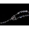 Transparent/Silver Baptism Baby Bracelet 10th Rosary Style ROSARY 12