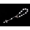 White/Silver Baptism Baby Bracelet 10th Rosary Style ROSARY 22