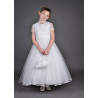 Beautiful Poinsettia Communion Dress with Bolero Style CT5106A