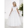 Gorgeous White First Holy Communion Dress Style 8704