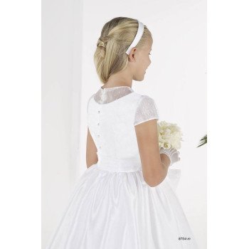 Gorgeous White First Holy Communion Dress Style 8704