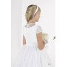 Gorgeous White First Holy Communion Dress Style 8704