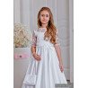 Lovely Lace Handmade First Holy Communion Dress Style ORLA