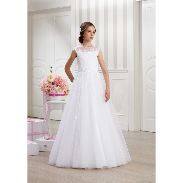 Handmade First Holy Communion Dress Style LEA