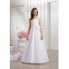 Handmade Sleeveless Holy Communion Dress Style OXANA