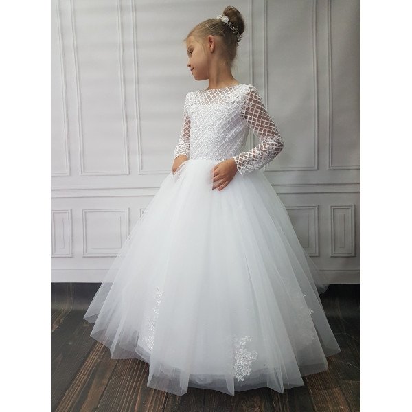 Stunning Handmade First Holy Communion Dress Style ARLETTA BIS Stunning Handmade First Holy Communion Dress Style ARLETTA BIS