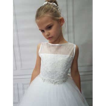 Lovely Handmade First Holy Communion Dress&Bolero Style BRITTA