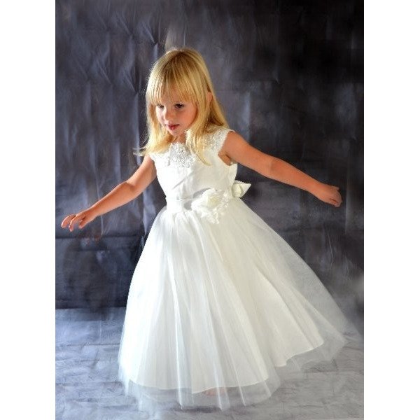 Beautiful Ivory Flower Girl Dress from Sevva Style KELLY Beautiful Ivory Flower Girl Dress from Sevva Style KELLY