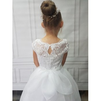 Beautiful Handmade First Holy Communion Dress Style LEONA