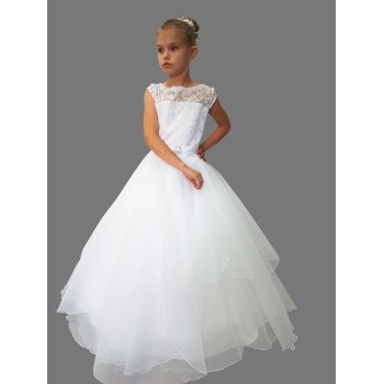Beautiful Handmade First Holy Communion Dress Style LAURA
