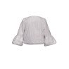 Gray Faux Fur Bolero Style 36/B/J17