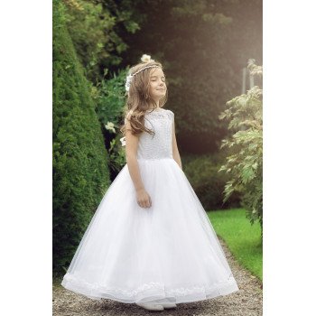 Gorgeous Handmade First Holy Communion Dress Style AMADEA