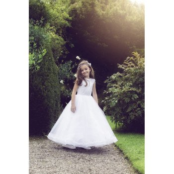 Gorgeous Handmade First Holy Communion Dress Style AMADEA