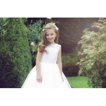 Gorgeous Handmade First Holy Communion Dress Style AMADEA