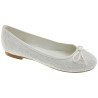 White Lace First Holy Communion Shoes Style 909