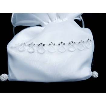 White First Holy Communion Handbag Style 6018