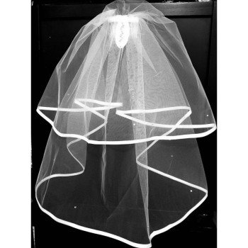 White First Holy Communion Veil Style 2022X