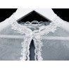 White First Holy Communion/Special Occasion Bolero with Lace Style CB019