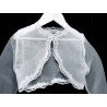 White First Holy Communion/Special Occasion Bolero with Lace Style CB019