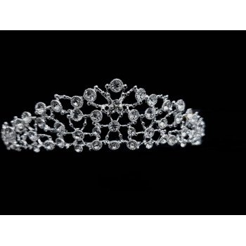 Silver First Holy Communion Tiara by Little People Style 5279